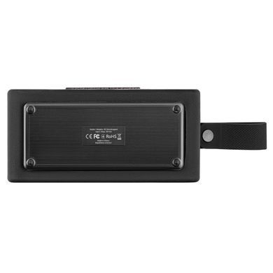 2E Портативна акустична система SoundLegend 80Вт, BT 5.3, TWS, FLAC, MP3, WAV, EQ, PowerBank, IPX6, RGB, Чорний 2E-BSSLWBK фото
