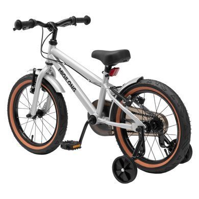 Miqilong Детский велосипед ST 16" серебристый RBB-ST16-SILVER фото