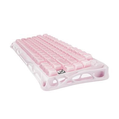 GravaStar Клавиатура механическая Mercury K1 80keys, GravaStar x Kailh Cheery Pink, EN/UKR, BT/WL/USB, Sakura Pink GS_K1_P_PNK фото