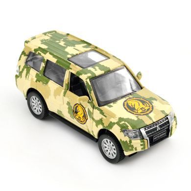 Автомодель серії "Шеврони Героїв" - MITSUBISHI PAJERO 4WD TURBO - "47 ОМБр" 250361M фото