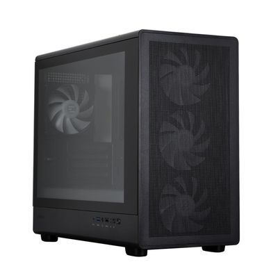 Zalman Корпус M5 без БЖ, 1xUSB3.0, 1xUSB2.0, 1x Type C, 4x120мм ARGB, VGA 410мм, LCS ready, TG Side Panel, ATX, чорний M5BLACK фото