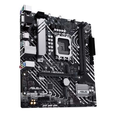 ASUS Материнcька плата PRIME H610M-A-CSM s1700 H610 2xDDR5 M.2 HDMI D-Sub DP mATX 90MB1G20-M0EAYC фото