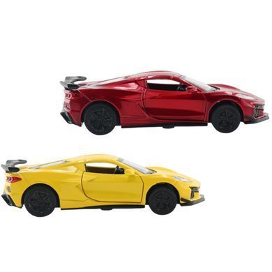 Автомодель &ndash; CHEVROLET CORVETTE C8 Z06 2024 (жовтий, червоний) 250310 фото