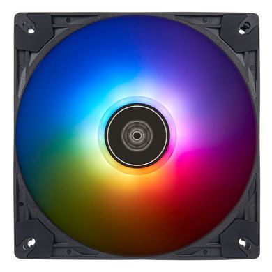 SilverStone Корпусный вентилятор Vista VS140B ARGB, 140мм, 1600rpm, 4pinPWM, 3pin +5VARGB, 30.8dBa, чёрный SST-VS140B-ARGB фото