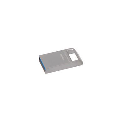 Kingston Накопичувач 64GB USB 3.2 Gen1 DT Micro R200MB/s Metal DTMC3G2/64GB фото