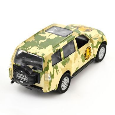 Автомодель серії "Шеврони Героїв" - MITSUBISHI PAJERO 4WD TURBO - "47 ОМБр" 250361M фото