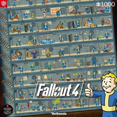 GoodLoot Пазл Fallout 4 Perk Poster Puzzles 1000 ел. 5908305247937 фото