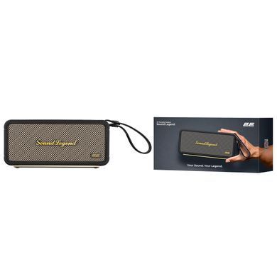 2E Портативна акустична система SoundLegend 80Вт, BT 5.3, TWS, FLAC, MP3, WAV, EQ, PowerBank, IPX6, RGB, Чорний 2E-BSSLWBK фото