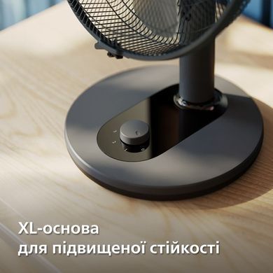 Philips Вентилятор Philips настільний Series 1000, 35см, 35Вт, чорний