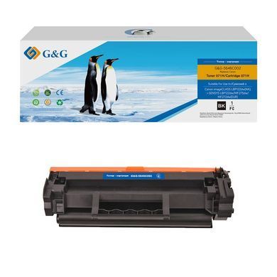 G&G Картридж для Canon 071H MF272/MF275/LBP122 Black (2500 стр.) G&G-5646C002 фото