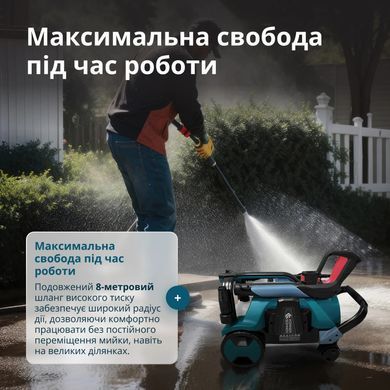 K&ouml;nner & S&ouml;hnen Мийка високого тиску Konner&Sohnen KS 1800-2200Вт 70-160бар 336л/год шланг 8м 10кг KSPW160HV фото