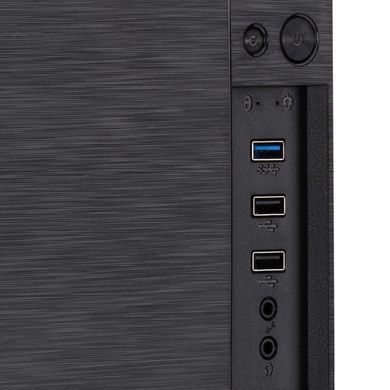 2E Корпус Basis RD8603U-400 з БЖ 2E ATX400W, 1xUSB3.0, 2xUSB2.0, VGA 320мм, mATX, чорний 2E-RD8603U-400 фото