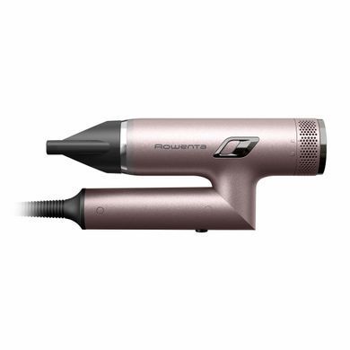 Rowenta Фен Rowenta T-Shape Maestria Nano Foldable, 1700Вт, 3 режими, іоніз-я, хол. обдув, кейс, рожевий HY8530E0 фото