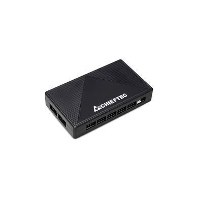 Chieftec Корпус Gaming Hunter 3, без БЖ, 2xUSB3.0, 1xUSB3.2 Gen2 Type-C, 4x120мм ARGB, VGA 425мм, LCS ready, TG Side panel, EATX, чорний GS-03B-OP фото