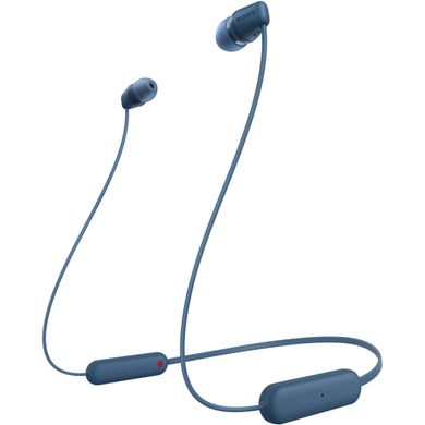 Наушники Sony WI-C100 In-ear IPX4 Wireless Blue WIC100L.CE7 фото