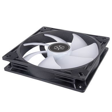 SilverStone Корпусный вентилятор Vista VS140B ARGB, 140мм, 1600rpm, 4pinPWM, 3pin +5VARGB, 30.8dBa, чёрный SST-VS140B-ARGB фото
