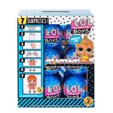 Ігровий набір з лялькою L.O.L SURPRISE! S6 W2 - ХЛОПЧИКИ (в асорт., у дисплеї) 561699-W2 фото