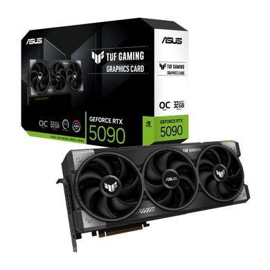 ASUS Видеокарта GeForce RTX 5090 32GB GDDR7 OC TUF-RTX5090-O32G-GAMING 90YV0LY0-M0NA00 фото