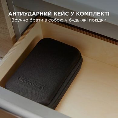 Rowenta Триммер Forever Sharp Ultimate для бороды и усов, акум., насадок-10, 120 мин. работы, дисплей, сталь, синий TN6204E0 фото