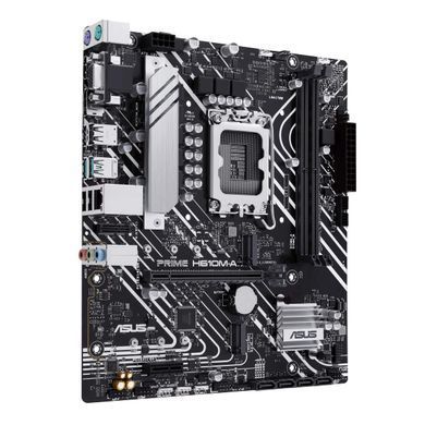ASUS Материнcька плата PRIME H610M-A-CSM s1700 H610 2xDDR5 M.2 HDMI D-Sub DP mATX 90MB1G20-M0EAYC фото