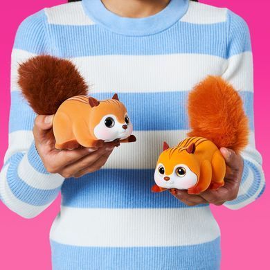 Інтерактивна іграшка PETS ALIVE S1 &ndash; БІЛОЧКА (коричневий) 9565E фото