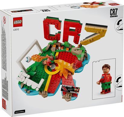 LEGO Конструктор LEGO Editions Football Кріштіану Роналду &mdash; найкращі моменти футбольних матчів 43012 фото