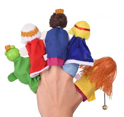 Набір ляльок goki для пальчикового театру Царівна Жабка 51899G фото