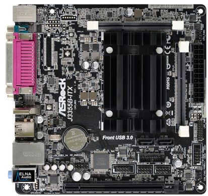 Материнська плата ASRock J3355B-ITX CPU Celeron Dual-Core(2.5 GHz) 2xDDR3 HDMI D-Sub mITX J3355B-ITX фото