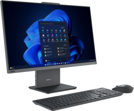Lenovo Комп'ютер персональний моноблок Lenovo ThinkCentre neo 50a 27-G5 27" FHD IPS AG, Intel i5-13420H, 16GB, F512GB, UMA, WiFi, кл+м, без ОС, сірий 12SA000MUI фото