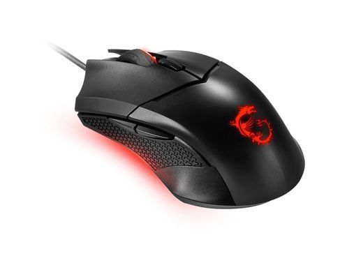 MSI Мышь Clutch GM08, Red, USB-A, чёрный S12-0401800-CLA фото