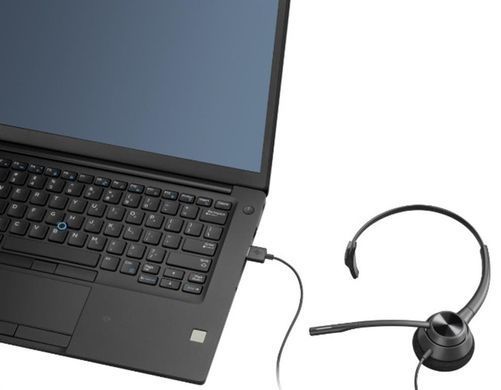 Poly Гарнитура компьютерная моно On-ear EncorePro 310, USB-A, всенаправленный, черный 767G1AA фото