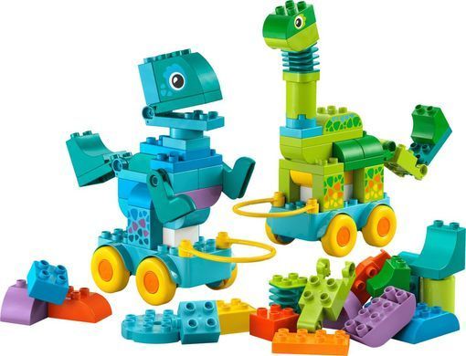LEGO Конструктор LEGO DUPLO Town Динозаври на колесах 3в1 10451 фото