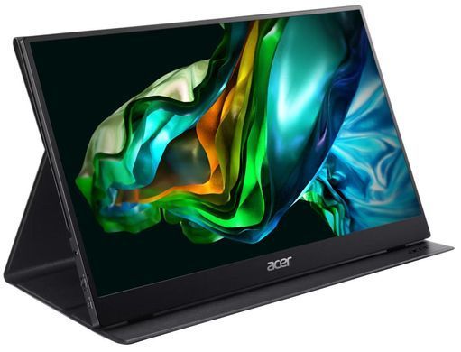 Acer Монітор портативний 15.6W" PM161QBBMIUUX miniHDMI, 2xUSB-C, MM, IPS, 4ms UM.ZP1EE.B02 фото