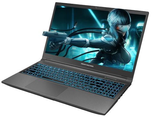 Dream Machines Notebook RG4050-15 15.6FHD IPS, Intel i5-13420H, 32GB, F1TB, NVD4050-6, DOS, black RG4050-15UA52 фото