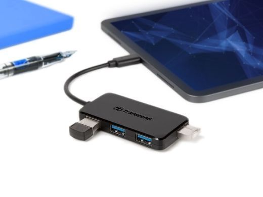 Transcend Хаб USB 3.1 Type-C > 4xUSB 3.1 Type-A пасивний TS-HUB2C фото