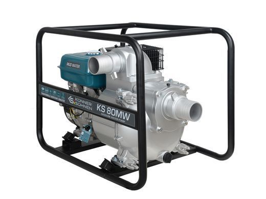 K&ouml;nner & S&ouml;hnen Мотопомпа бензинова KS 80MW 1000л/хв 9.0к.с 60кг KS80MW фото
