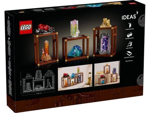 LEGO Конструктор LEGO Ideas Колекція мінералів 21362 фото