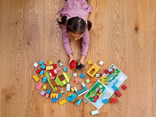 Конструктор LEGO DUPLO Большая коробка с кубиками Deluxe 10914 фото