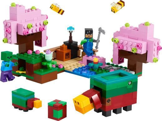 LEGO Конструктор Minecraft Квітучий вишневий сад 21260- фото