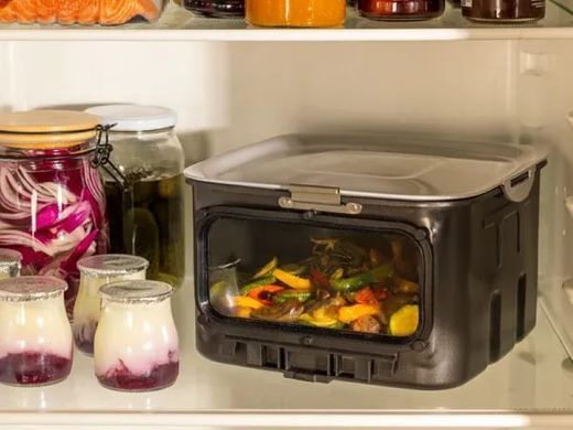Tefal Мультипіч Tefal Easy Fry Silence XXL Smart Vision, 1800Вт, чаша-7л, сенсорне керув., 55 програм, з віконцем, пластик, нерж. сталь-чорний EY876DE1 фото