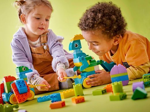 LEGO Конструктор LEGO DUPLO Town Динозаври на колесах 3в1 10451 фото