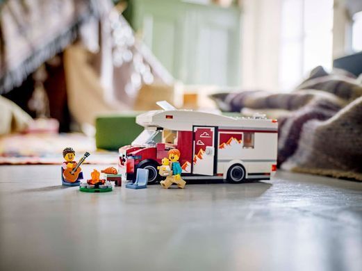 LEGO Конструктор LEGO City Пригодницький будинок на колесах для відпустки 60454 фото