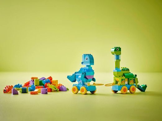 LEGO Конструктор LEGO DUPLO Town Динозаври на колесах 3в1 10451 фото