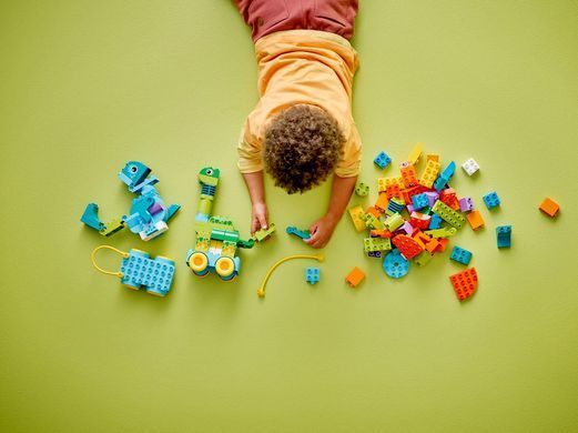 LEGO Конструктор LEGO DUPLO Town Динозаври на колесах 3в1 10451 фото