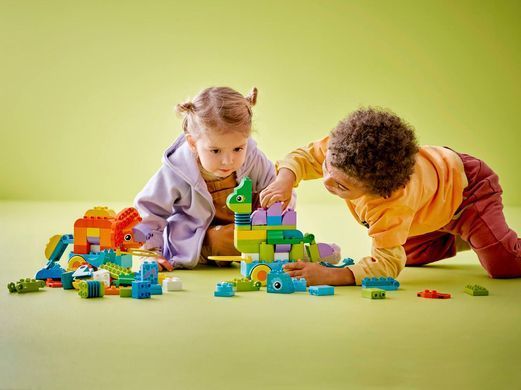 LEGO Конструктор LEGO DUPLO Town Динозаври на колесах 3в1 10451 фото
