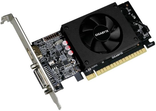Вiдеокарта GIGABYTE GeForce GT710 2GB DDRR5 64bit low profile GV-N710D5-2GL фото