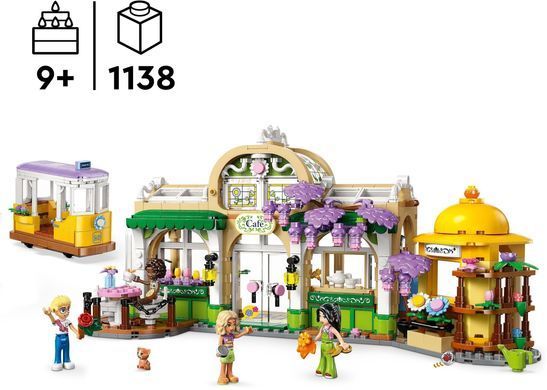 LEGO Конструктор LEGO Friends Кав'ярня з рослинами і квіткова крамниця 42671 фото