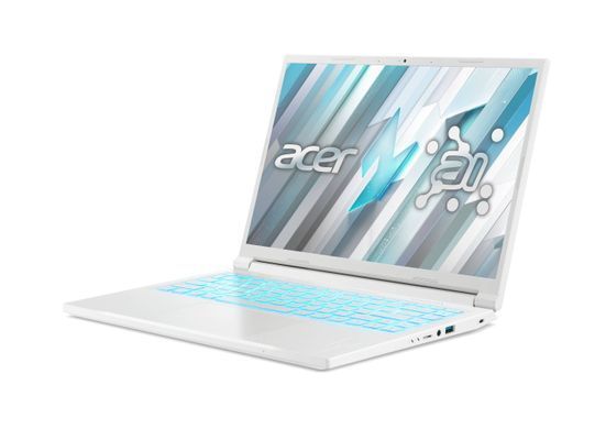 Acer Ноутбук Nitro V 14 ANV14-61 14.5" WQXGA IPS, AMD R7-8845HS, 32GB, F1TB+F1TB, NVD4050-6, Lin, белый NH.QTYEU.00A фото