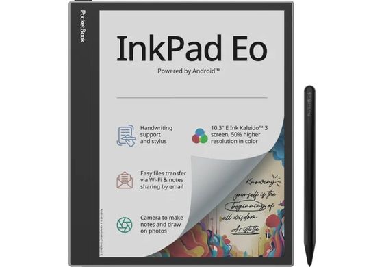 PocketBook Электронная книга 1042 InkPad Eo, Mist Grey PB1042-M-CIS фото