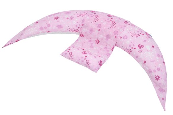 Набір аксесуарів для подушки Nuvita DreamWizard (наволочка, міні-подушка) Рожевий NV7101PINK фото